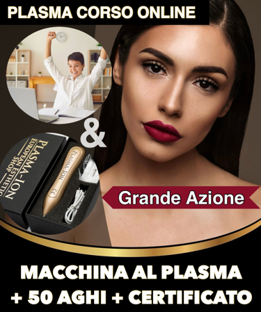 Imagen de PLASMA ION ONLINE COURSE + MACHINE (silver) + 50 needles